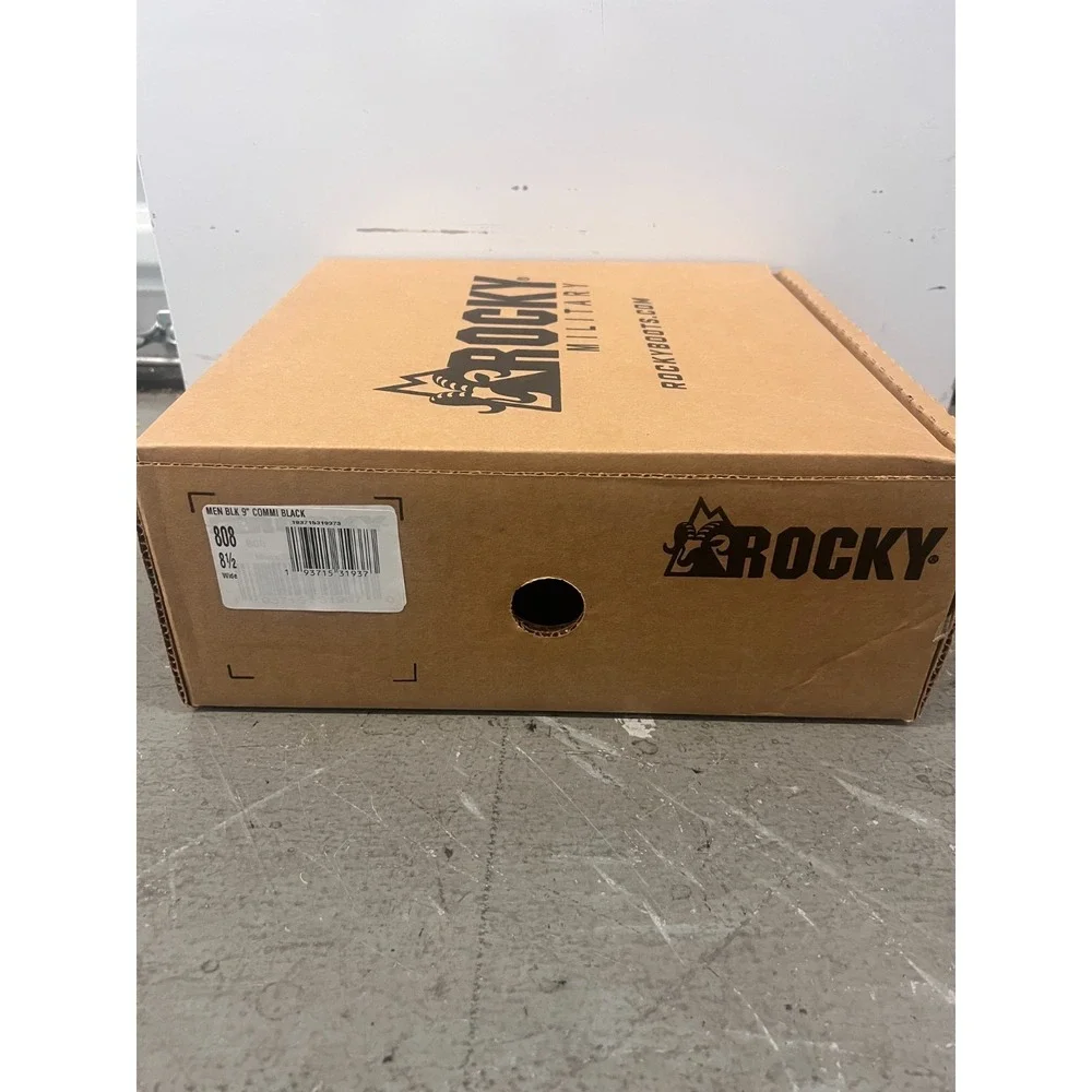 Rocky Navy Inspired 808 Men 8.5W Black Waterproof 9